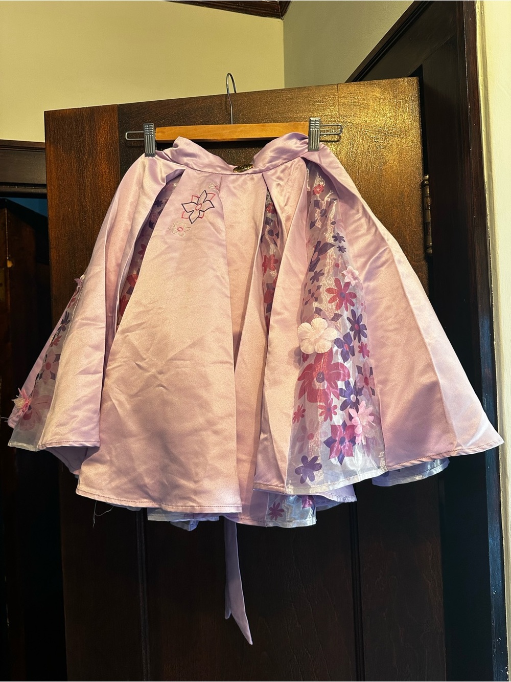 Disney Encanto Limited Edition Twirl Skirt NWT - Floral Satin Costume Skirt